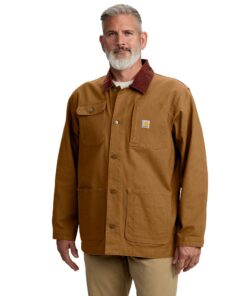 Carhartt Rugged Flex 106675 Manteau de travail homme ample chaud et résistant pour l'automne et l'hiver