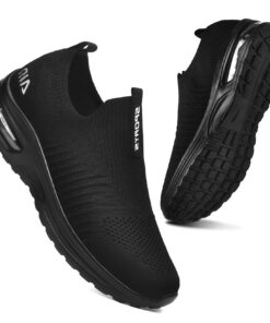 Littleplum Femmes Basket Respirantes Slip-on Mode Sport en Intérieur - Cushioning & Support, grande respirabilité, 3 Cou