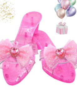 Chaussures De Princesse Fille Jouet Enfant Brillantes Décoratives Été Fête des Enfants (18.5 X 6 Cm) Chaussures A Talo
