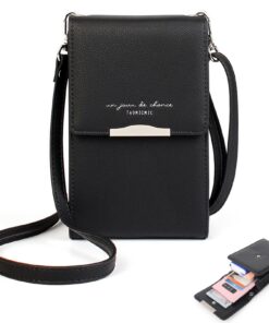 Katech Pochette Téléphone Portable Noir pour Femme + Spécificités + Public Cible + Scénarios d'Utilisation + Points Fort