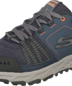 Skechers Chaussures de marche pour hommes en tout terrain de montagne avec technologie Shock Absorption et semelle en TP