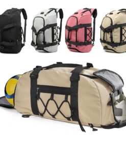 Sac de Sport Outplea Homme Femme Imperméable de 35L - Sac de Voyage Légeremode-Kaki