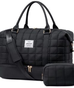 LOVEVOOK Sac de Voyage Femme OEKO-TEX STANDARD 100 pour Danse et Maternité Grand Sacs Weekend Bagage Cabine Avionue