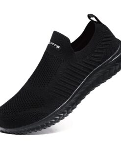 Slip on Basket Hanani Homme Femme Chaussures de Sport Respirant Légère Casual Jogging