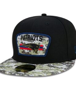 Casquette New Era 59Fifty Équipe England Patriots Masque de Baseball Ferme à l’Arrière Noir Taille 7 1/8 - Modèle Classi