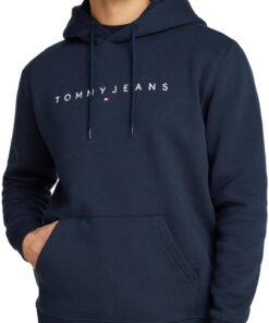 Tommy Jeans Sweat à Capuche Homme Populaire pour Automne/Hiver Fonctionnel et Mode en Lycra 95/5 Liste des Tailles Dispo