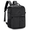 SPAHER Sac à Dos Bagage Avion Cabine Wizzair Vueling Homme Femme