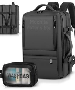 Sac à dos Voyage SACKTORLEX cabine avion, pour femmeHomme, sac portable imperméable, 40 x 20 x 30 cm, sac main cabine, b