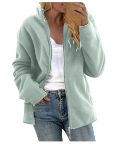 Veste polaire grande taille NSICBMNO - femme - manteaux d'hiver moelleux - manteaux sportifs - tailles grandes