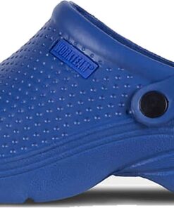 WORKTEAM Sabots sanitaires ultra-légers pour pieds doux Anatomiques orthopédiques Homme/Femme Bleu 37