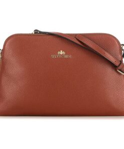 WITTCHEN Sac messager femme en cuir à deux compartiments - Chic et pratique pour le quotidien - Taille économe