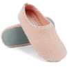 Offcups Pantoufles en mousse à mémoire, Chaussons Femme, Confortables et Chaudes pour Intérieur et Extérieur
