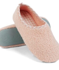 Offcups Pantoufles en mousse à mémoire, Chaussons Femme, Confortables et Chaudes pour Intérieur et Extérieur