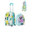 Valise SOARS Enfant 16" + Sac à Dos 12" pour Avion, Léger et Durable pour Enfants de 3 à 10 Ans