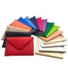 Porte-papiers voiture Charmoni - Forme enveloppe - Cuir vert - 15x11cm - Idéal pour femme et homme