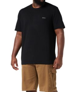 BOSS Teeheavy Homme Redskinsécurité Urban Style Homme Mode Wearable Comfortable Fit