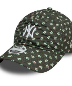 New Era 9Twenty Cap Femme - Floral New York Yankees Olive