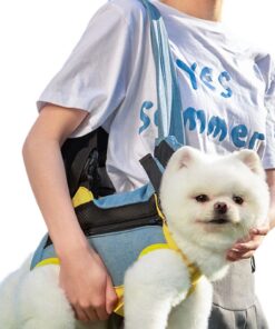 Sac à Dos de Transport pour Chiens et Chats | Léger avec Jambes Extérieures, Accessoires pour Petits Animaux, Sac Portab