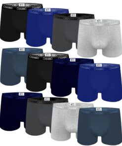 Channo Boxers en Coton Ajustés - Confortables et Doux | Hommes | Intimité | Wear Everyday | Polyester 92% Coton 8% | Hau