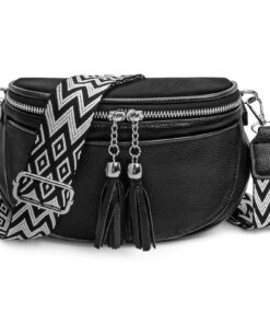 Sac à main Tibimon Femme Banane Reglable pour Voyage et Shopping avec Motif