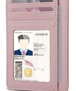 Teskyer Portefeuille Femme, Protection RFID, Design Minimaliste