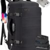 Sac à dos voyage cabine avion Tzowla 40L portable homme femme étanche antivol USB
