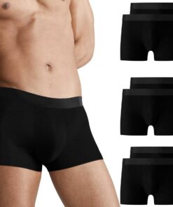 Caleçons Homme Falechay Lot de 6 Oeko-TEX Comfortables Respire Convenant pour Sport et Daily Wear