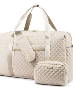 LOVEVOOK sac à main léger pour femme - weekender grand avec compartiment pour PC portable - parfait pour voyage, natatio