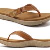 COFACE Tongs Femme Confortables Élégantes Chaussures de Plage et Piscine Été
