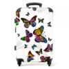 NoBoringSuitcases.com Valises Grandes Tailles Légeres pour Avion, 4 Roues 360° et Poignée Télescopique - Bagages Rigides