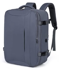 Hayayu Sac À Dos Voyage Cabine Avion 45x36x20 L avec Compartiment Séparé pour Ordinateur Portable 15,6 Pouces Bagage a M