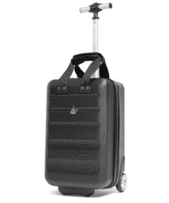 Valise Ryanair Aerolite 40x20x25 Noir - Bagage à Main Rigide ABS 18L TSA Bagage Cabine Avion