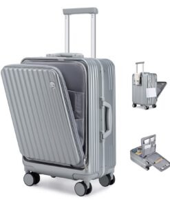 Sea Choice Valise cabine PC avec fonction sécurité TSA, idéale pour voyageurs affaires et vacances, 55x36x23cm, 40L