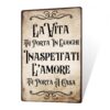 Plaque de décoration en métal vintage Putuo – Motivationnelle – Style rétro pour maison, bureau, bar – Cadeau inspirateu