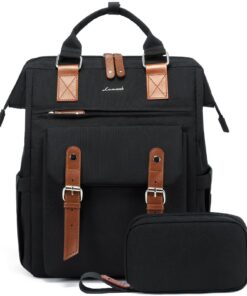Sac à Dos LOVEVOOK Femme Grande Imperméable pour Ordinateur Portable Voyage College Travail
