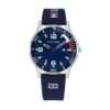 Tommy Hilfiger Montre Garçon - Cadran Bleu, Bracelet en Silicone, Boîtier Acier Inoxydable 34mm - 1720016