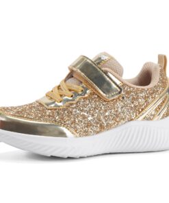 Baskets Étincelantes LUCKY STEP pour Enfants Brillants Sequins Tennis Mode