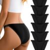Dawnrole sous-vêtements Femmes Knickers sans Couture Culottes Douces et Confortables Bikini Dames Usage Quotidien Pack 6
