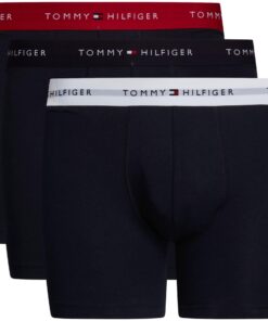Tommy Hilfiger Tripack Boxer Stretch pour Homme en Coton Stretch