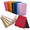 Etui Charmoni Pochette Voiture Cuir Vachette 3 Plis - Carte Grise Permis Rouleau (Rouge) 9 cm X 14,5 cm