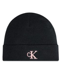 Bonnet Calvin Klein logo brodé pour adulte en saison chaude avec bandeau large et logo cousu en visière