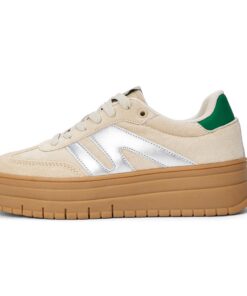 LUCKY STEP Sneakers à Plateforme - Confort pour Femmes - Marche Journées Chic Rétro Toile