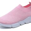 Chaussures de Sport Femme Respirantes Marche Running Travail Légères Sneakers Mode