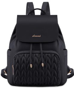 LOVEVOOK Sac à dos étanche pour femme - 2 en 1 Sac à main/Sac à dos mini - Élégant pour le travail, les voyages et les l