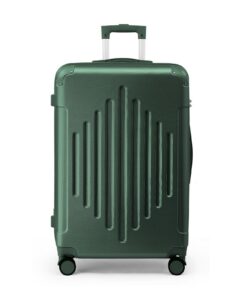 Valise Grande Taille LALAHO Rigide en ABS - Vert Foncé (XL/75cm) pour Voyage