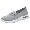 Chaussures sans Lacets Femme Orthopédique Fitness Orthoconfort Campus Noir