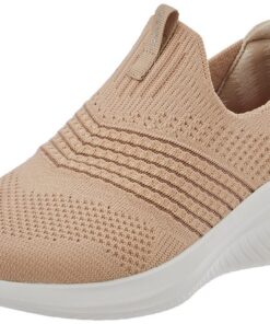Skechers Ultra Flex |0 Classy Charm Basket Femme Élégant et Comfortable pour Femmes en Collaboration avec des Coloris Ch