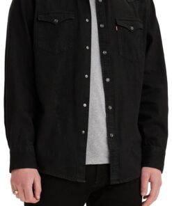 Levi's Chemise Western Homme pour Travail et Week-end en Mode et Fonctionnalité