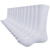 Chausses Homme Femme TANSTC 43-50 Antibroyantes Respirantes Hautes pour Sport et Randonnée - 6 paires OEKO-TEX