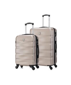 CELIMS Set Valise Cabine + Valise Soute | Bagages Cabine Grandes Tailles ABS Rigides | Cadenas Intégré pour Voyageurs |